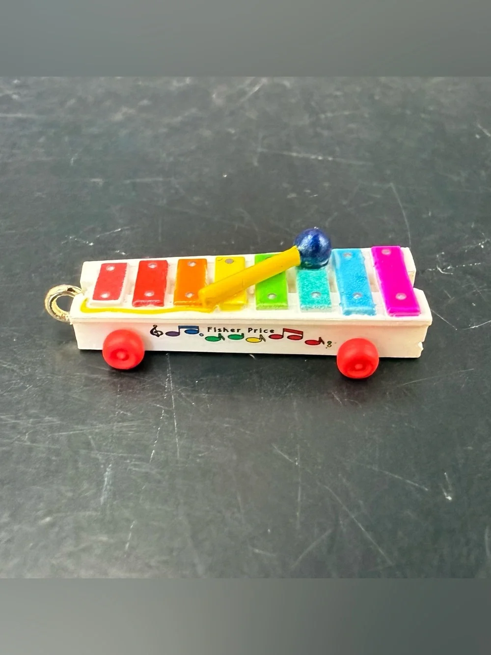New Hallmark Keepsake 2022 Fisher-Price Xylophone Christmas Miniature Ornament